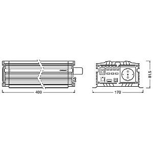 Invertor de tensiune Osram OS-OEINVPAR6