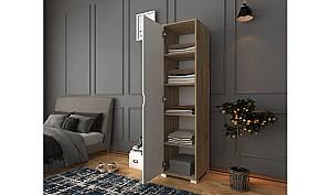 Dulap Trendy 1600-014 Alb/Maro