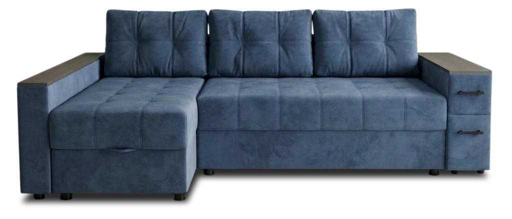 Canapea coltar Aurus Nicoli 255x150 cm Allure Denim