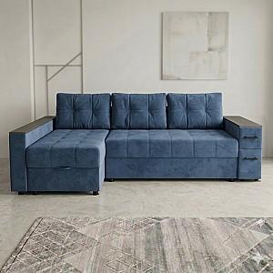 Canapea coltar Aurus Nicoli 255x150 cm Allure Denim