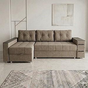 Canapea coltar Aurus Nicoli 255x150 cm Great Cappuccino