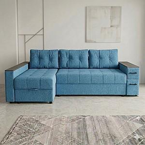 Canapea coltar Aurus Nicoli 255x150 cm Great Denim