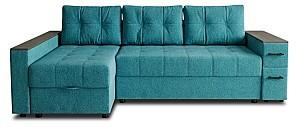 Canapea coltar Aurus Nicoli 255x150 cm Great Teal