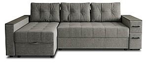 Canapea coltar Aurus Nicoli 255x150 cm Magic Dark Grey