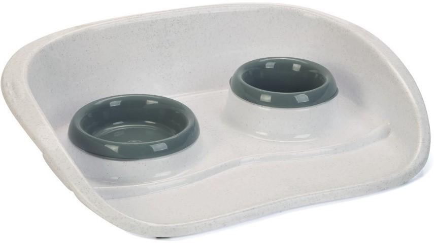 Bol pentru pisici Beeztees Double Blue (650225)