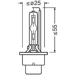 Lampa auto Osram OS-66240ULT-HCB