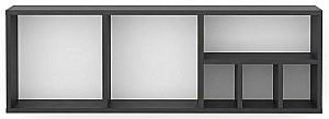 Raft de perete Fabrik Home Tetris 6 Antracit
