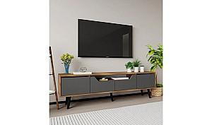 Comoda Trendy Roma 180 Walnut/Anthracite
