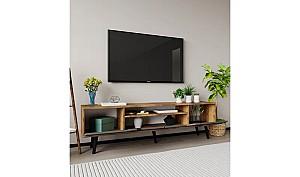 Comoda Trendy Roma 180 Walnut/Anthracite