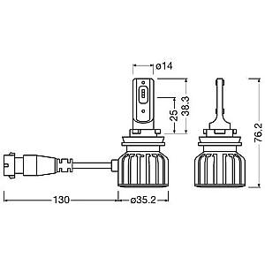 Lampa auto Osram OS-64211DWBRT-2HFB