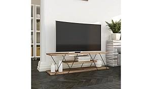 Tumba pentru televizor Trendy Canaz Negru/Nuc