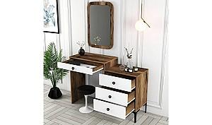 Masa de machiaj Trendy Lizbon 544 Nuc/Alb