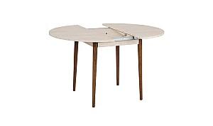 Masa Trendy Viona Travertine/Walnut