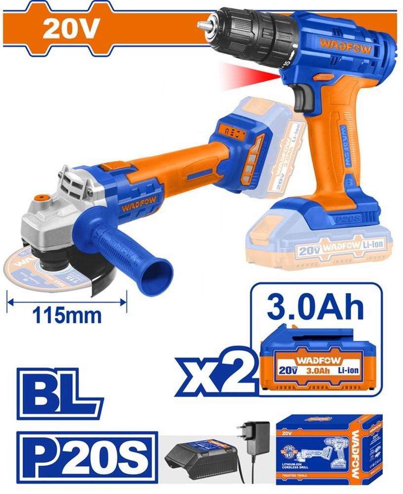 Set de scule electrice Wadfow WCK20512