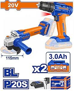 Set de scule electrice Wadfow WCK20512