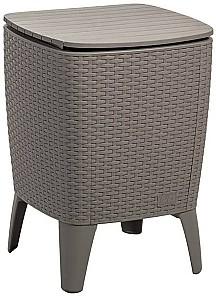 Masa de gradina Sonmez Capri Cappuccino (gri) 41.5x41.5