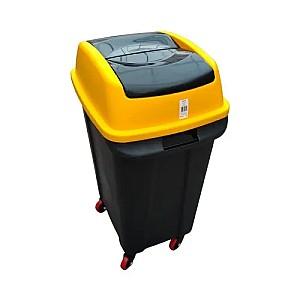 Cos de gunoi Hydro-S HIPPO 70 L Black/Yellow