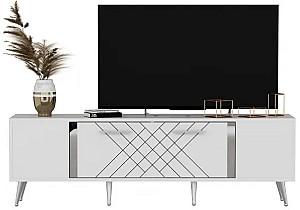 Comoda Trendy Detas Alb/Argint