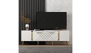Comoda Trendy Detas Alb/Aur