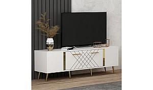 Comoda Trendy Detas Alb/Aur