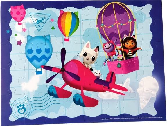Puzzle Spin Master Gabby’s Dollhouse „Aventura în aer”