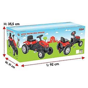 Kart cu pedale Pilsan ACTIVE Rosu