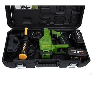 Ciocan rotopercutor ProCraft PHA30 (cu o baterie și încărcător)
