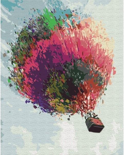 Tablou pe numere BrushMe Balon (în cutie)