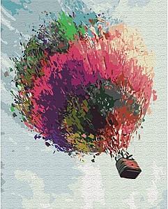 Tablou pe numere BrushMe Balon (în cutie)