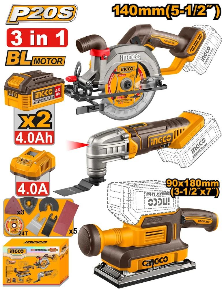 Set de scule electrice INGCO COSLI250781