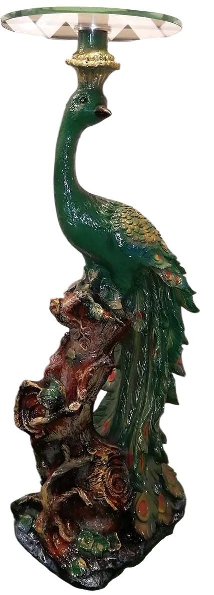 Masuta de cafea, reviste Art Figure Păun 84x55/25