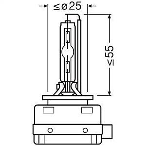 Lampa auto Osram OS-66340-1HB