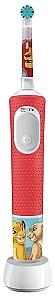 Periuta electrica de dinti BRAUN Pro Kids Lion King Red