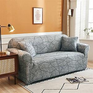 Husa pentru canapele Relaxe Home Solid Sofa Cover 1 loc (90-140 cm) Based grey