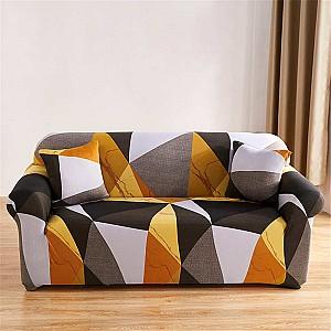 Husa pentru canapele Relaxe Home Solid Sofa Cover 1 loc (90-140 cm) Geometric