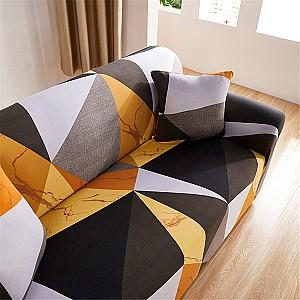 Husa pentru canapele Relaxe Home Solid Sofa Cover 1 loc (90-140 cm) Geometric