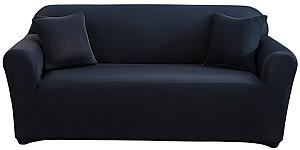 Husa pentru canapele Relaxe Home Solid Sofa Cover 2 locuri (145-185 cm) Albastru închis