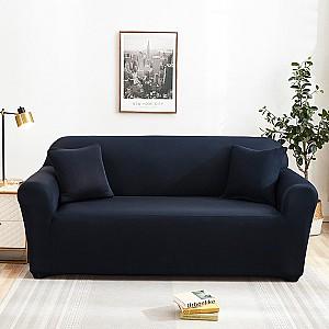 Husa pentru canapele Relaxe Home Solid Sofa Cover 3 locuri (190-230 cm) Albastru închis