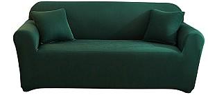 Husa pentru canapele Relaxe Home Solid Sofa Cover 3 locuri (190-230 cm) Verde