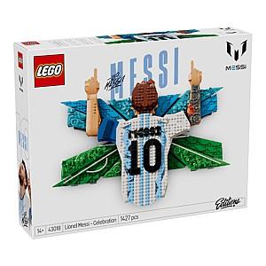 Constructor LEGO Editions Sărbătoarea lui Lionel Messi