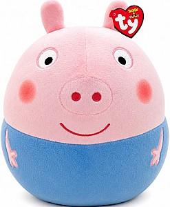 Jucarie de plus Ty George Pig 25 cm