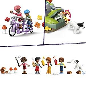Constructor LEGO Friends Cabană confortabilă în pădure în toamnă