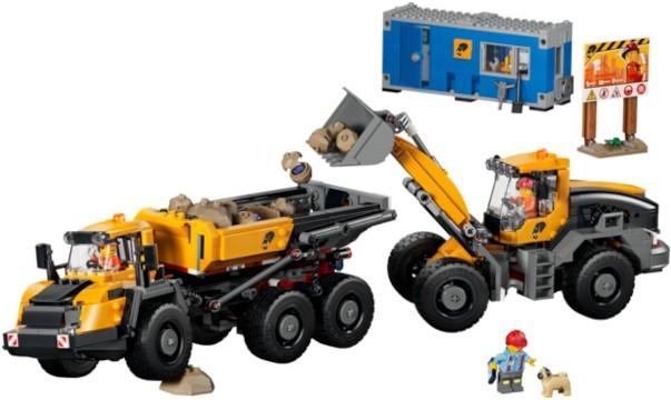 Constructor LEGO City Basculantă și încărcător frontal
