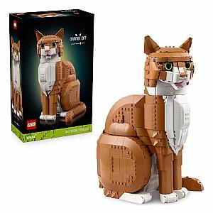 Constructor LEGO Ideas Motan portocaliu
