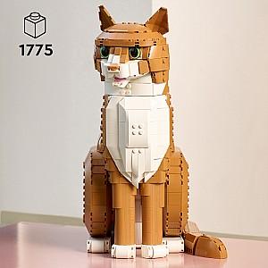 Constructor LEGO Ideas Motan portocaliu