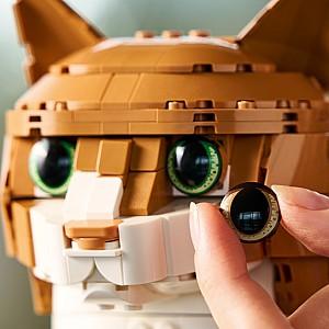 Constructor LEGO Ideas Motan portocaliu