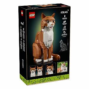 Constructor LEGO Ideas Motan portocaliu