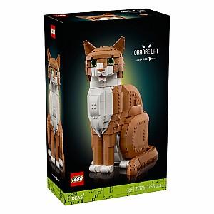 Constructor LEGO Ideas Motan portocaliu