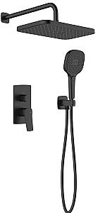 Set de duș Armatura Malaga Black Matt 127038