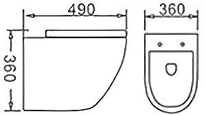 Vas WC Zotto ZT-1025T